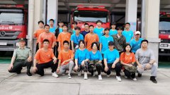 防患于未然，强化校园安全——我校滨海校区师生代表参观消防支队